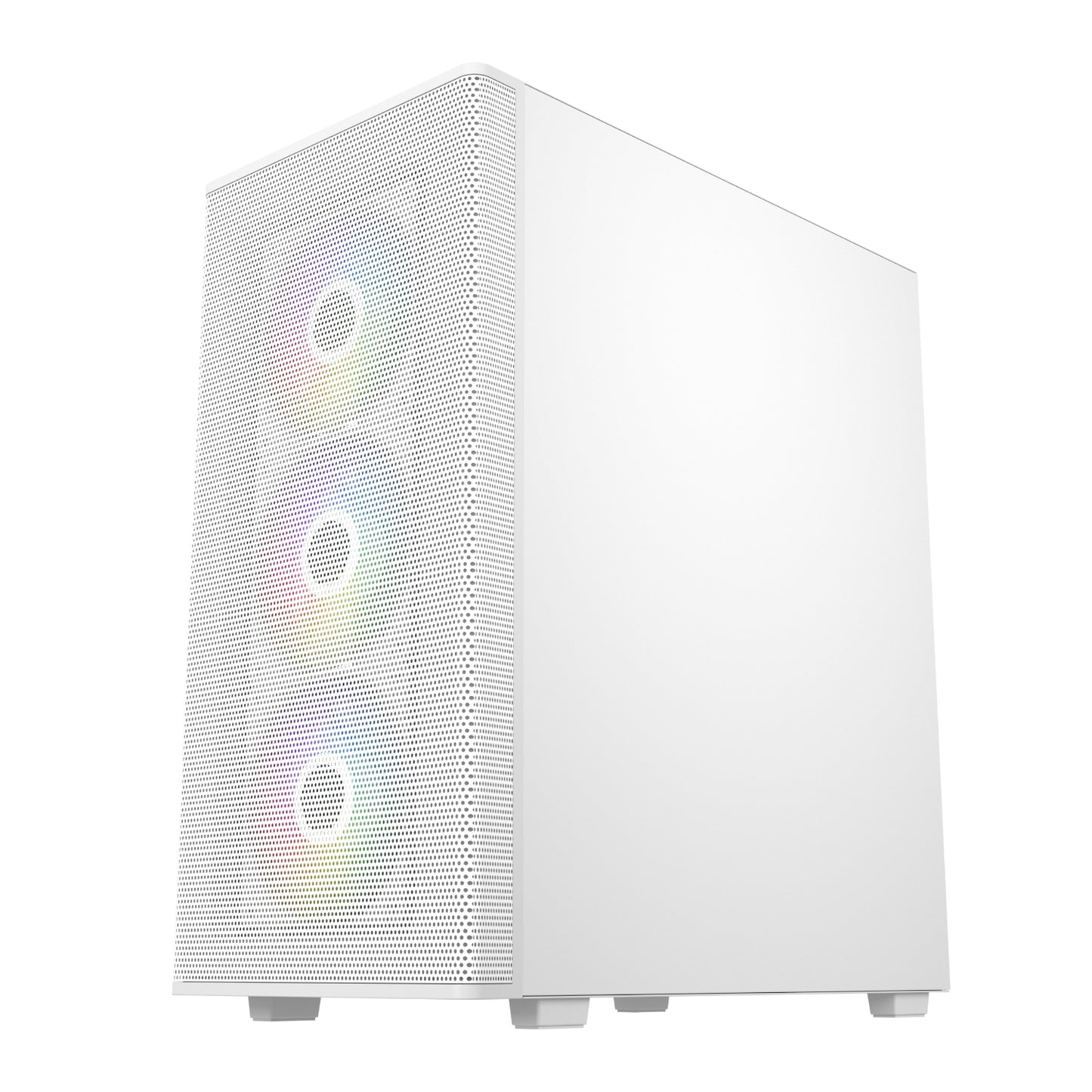 FSP M220 ATX Mid Tower Gaming Chassis - White - Stellar Technologies