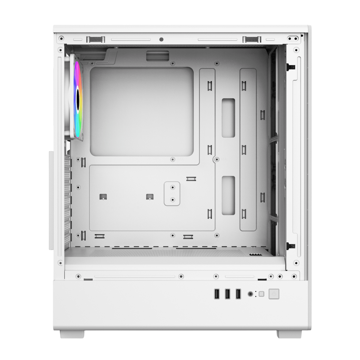 FSP M221 ATX Mid Tower Gaming Chassis - White
