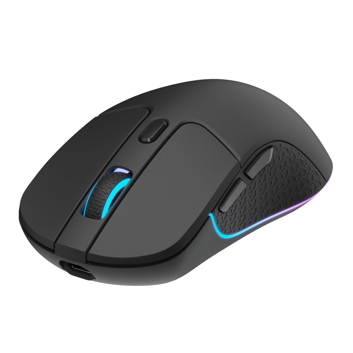 Keychron M3 RGB Wireless Optical Mouse - Black - Stellar Technologies