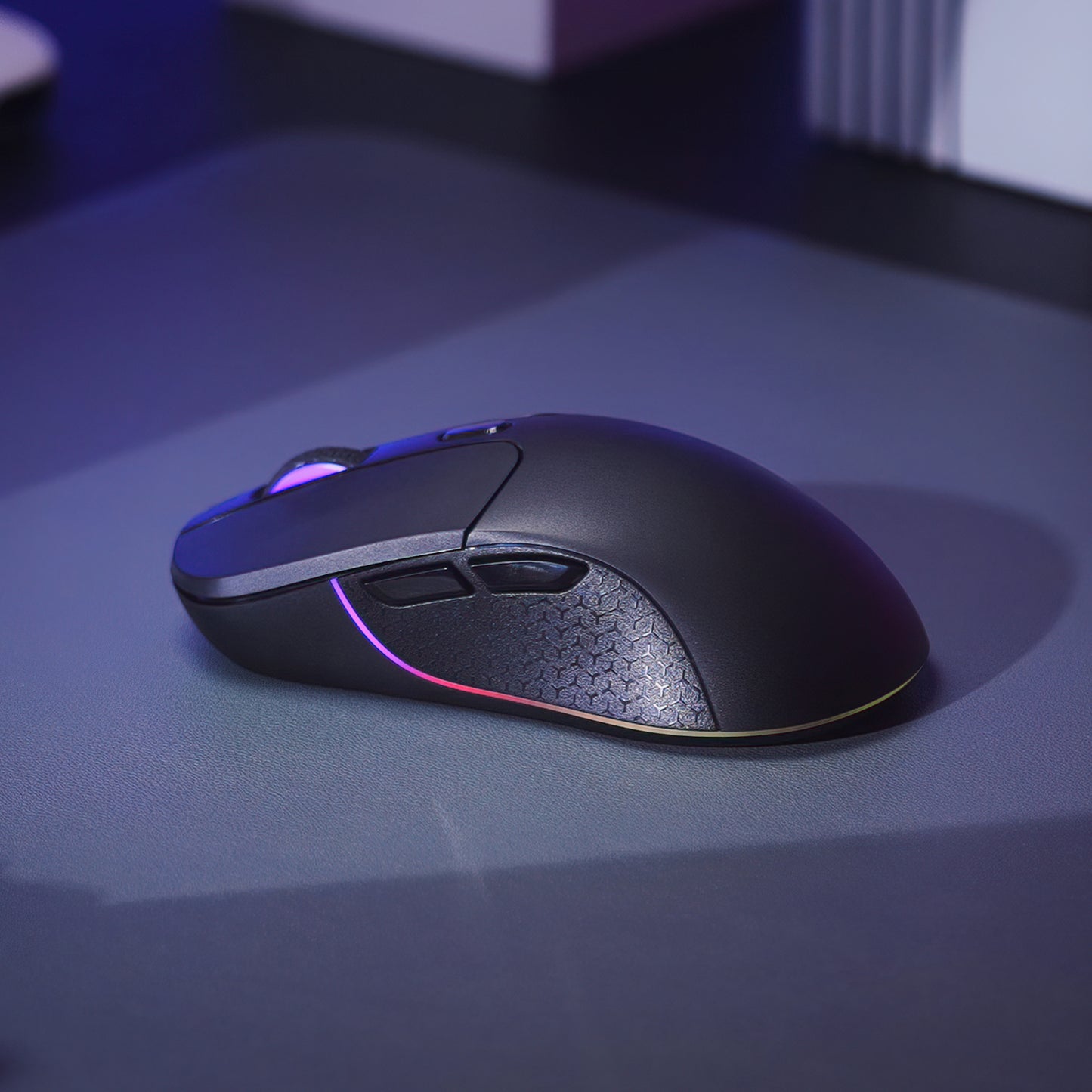 Keychron M3 RGB Wireless Optical Mouse - Black - Stellar Technologies