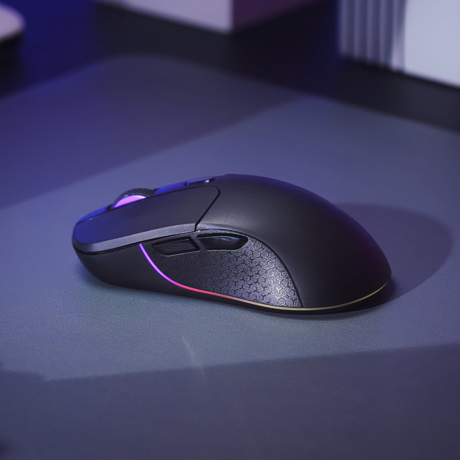 Keychron M3 RGB Wireless Optical Mouse - Black - Stellar Technologies