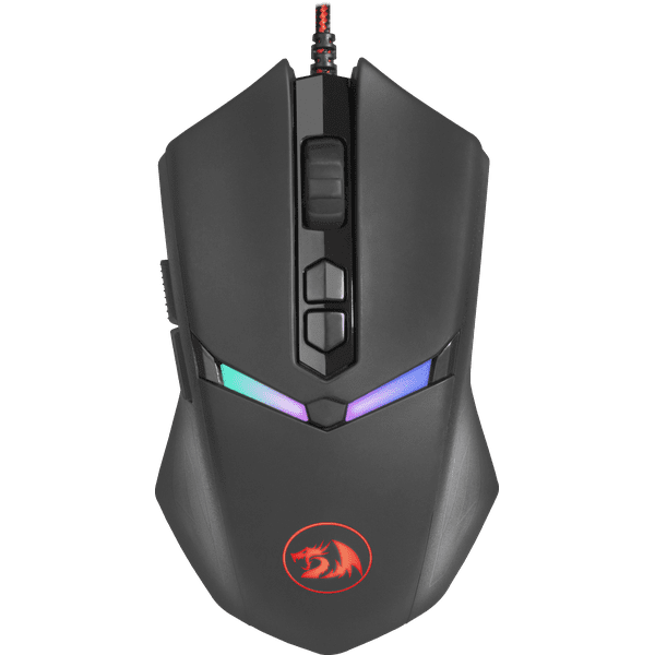 REDRAGON NEMEANLION 2 7200DPI Gaming Mouse - Black - Stellar Technologies