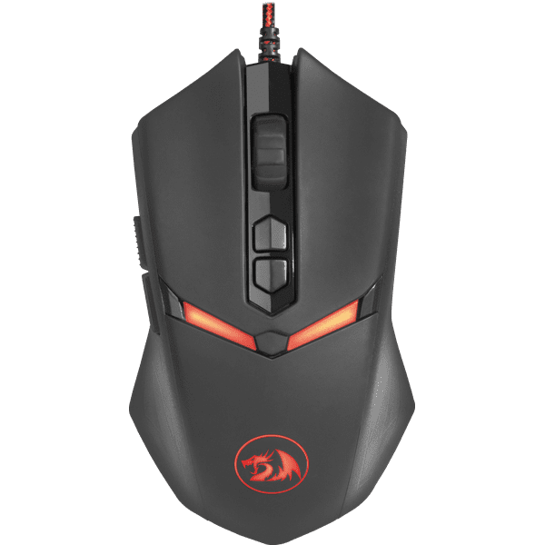 REDRAGON NEMEANLION 2 7200DPI Gaming Mouse - Black - Stellar Technologies
