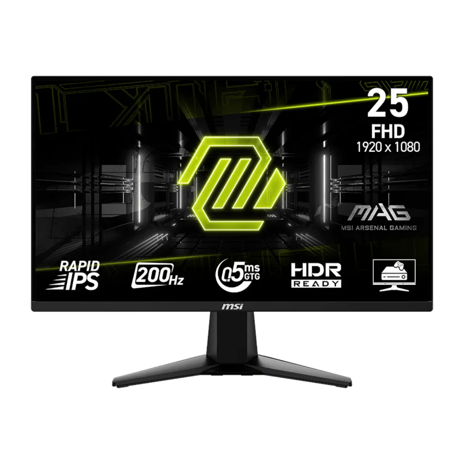 MSI MAG 255F E20 25" FHD 200Hz Rapid IPS Gaming Monitor - Stellar Technologies