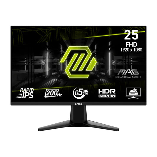 MSI MAG 255F E20 25" FHD 200Hz Rapid IPS Gaming Monitor - Stellar Technologies