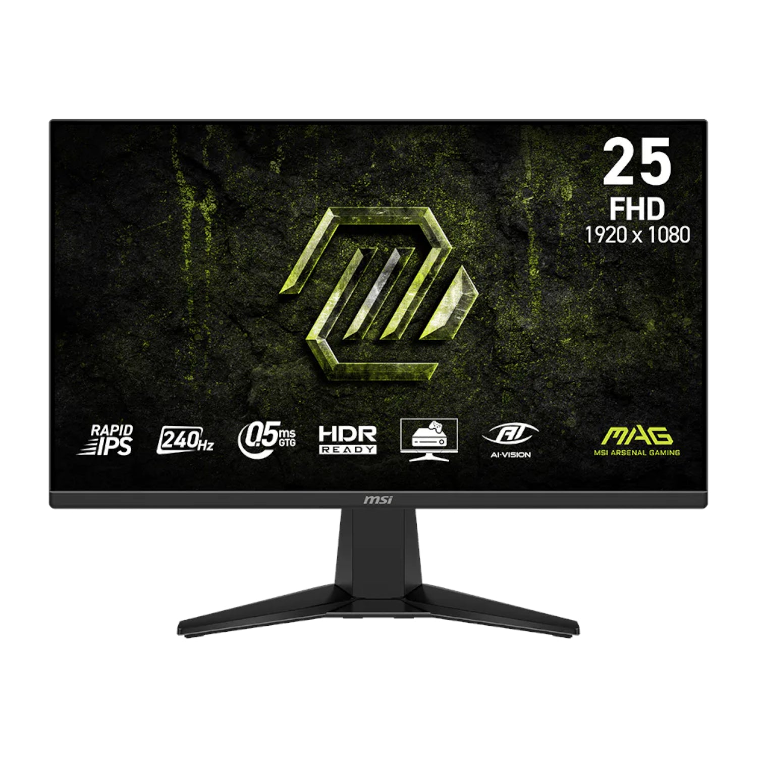 MSI MAG 255F X24 25" FHD 240Hz IPS Gaming Monitor - Stellar Technologies