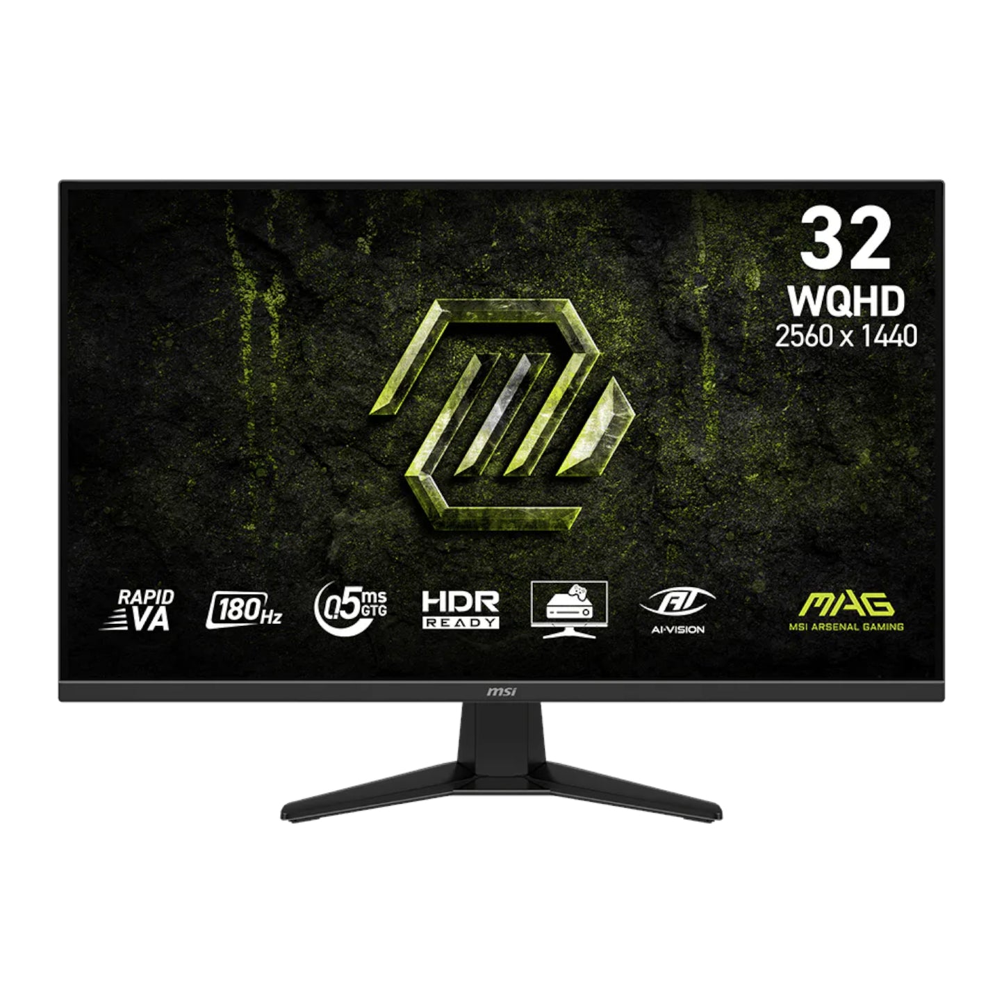 MSI MAG 325QF E18V 32" WQHD 180Hz VA Gaming Monitor - Stellar Technologies