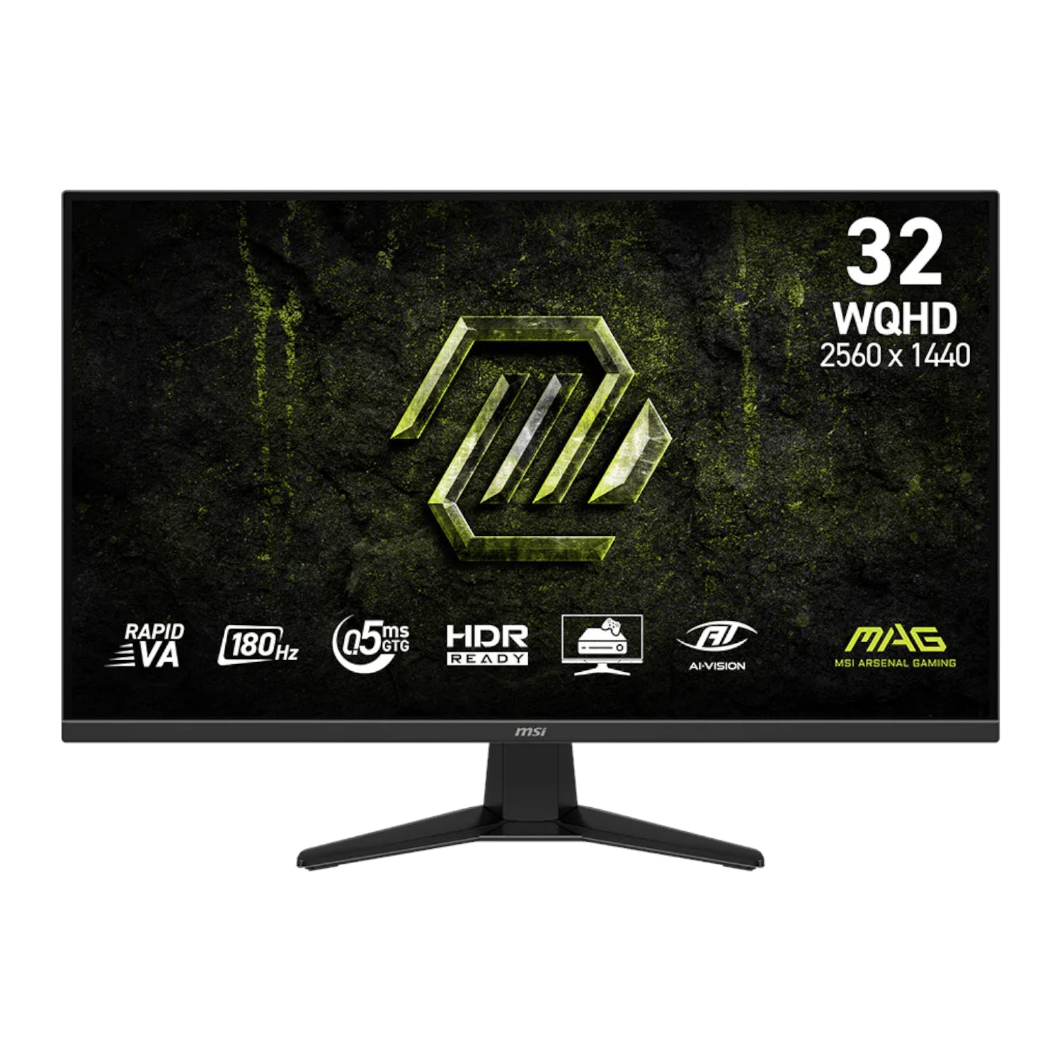 MSI MAG 325QF E18V 32" WQHD 180Hz VA Gaming Monitor - Stellar Technologies