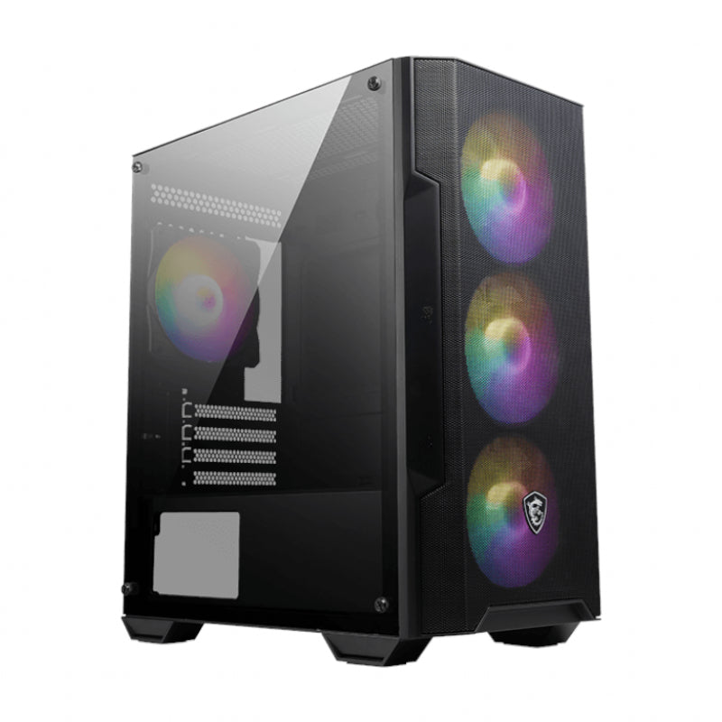 MSI MAG FORGE M100A mATX RGB GAMING CASE - Stellar Technologies