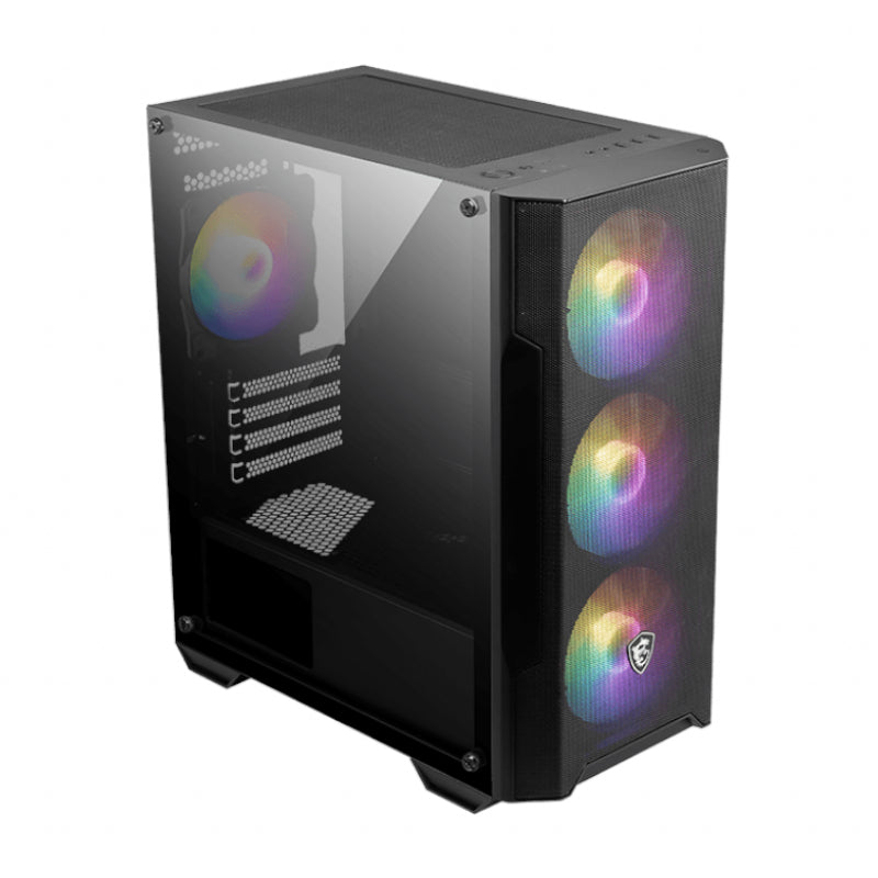 MSI MAG FORGE M100A mATX RGB GAMING CASE - Stellar Technologies