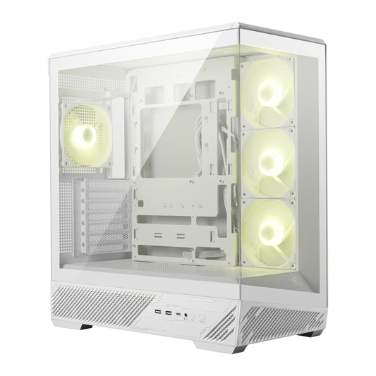 MSI MAG PANO 130R PZ ATX Gaming Chassis - White - Stellar Technologies