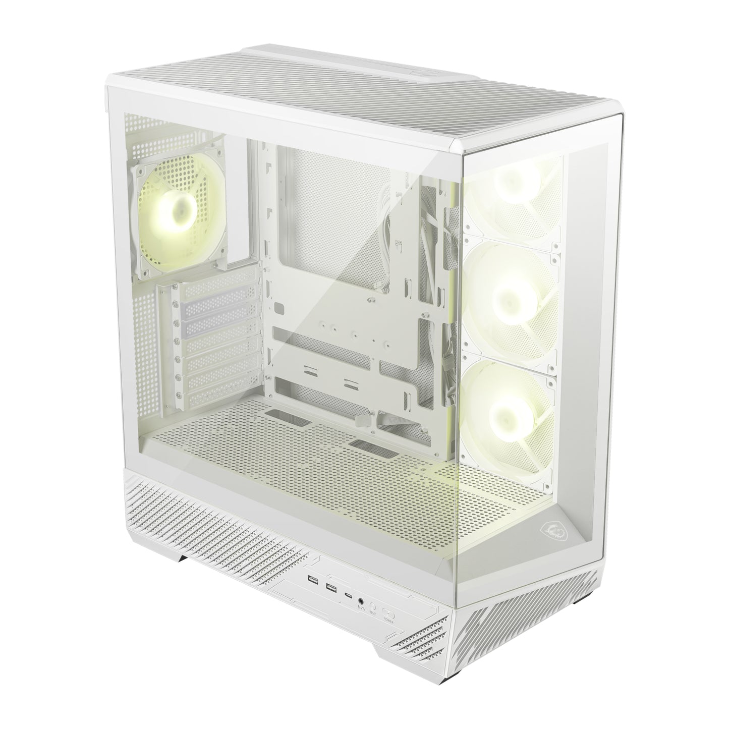 MSI MAG PANO 130R PZ ATX Gaming Chassis - White - Stellar Technologies
