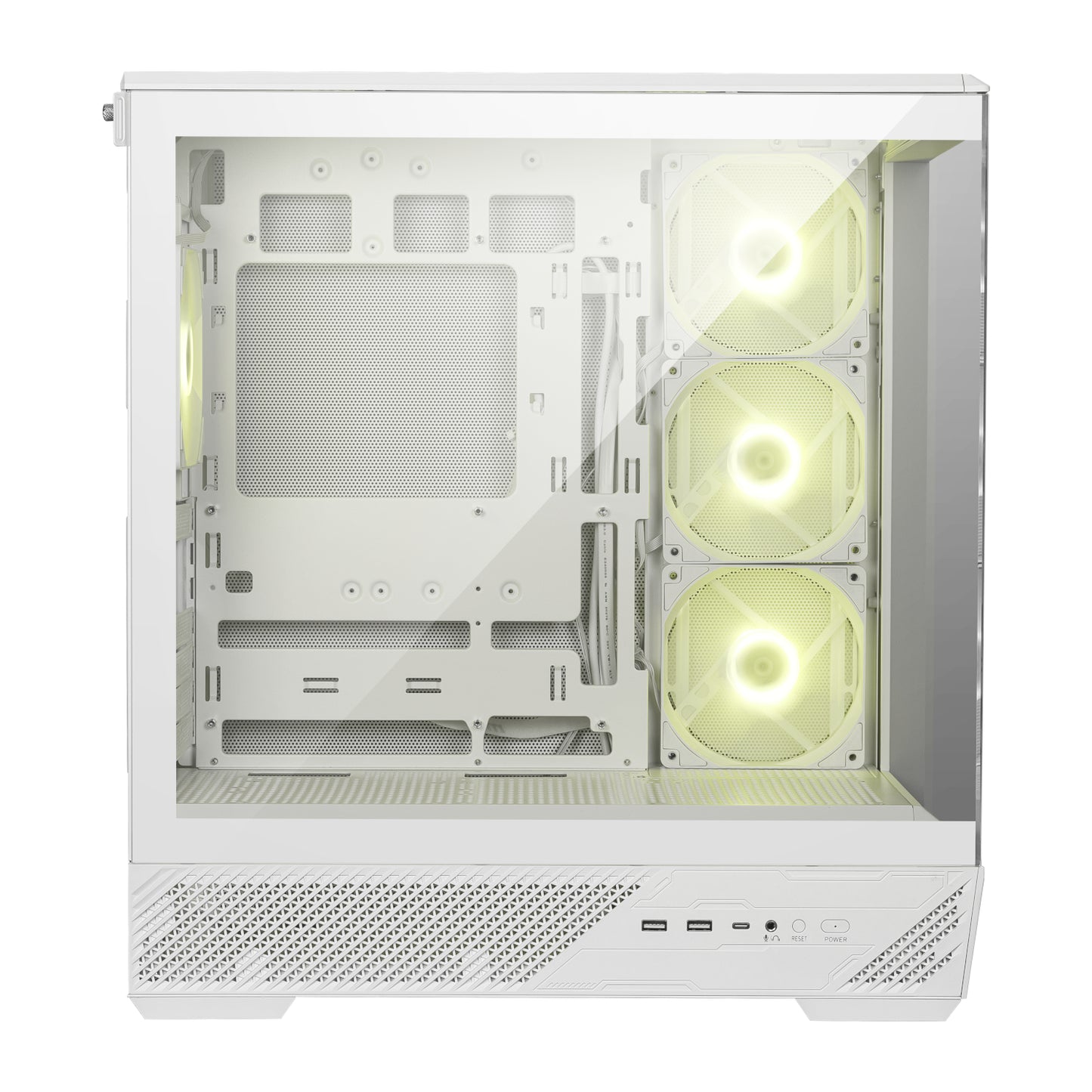 MSI MAG PANO 130R PZ ATX Gaming Chassis - White - Stellar Technologies