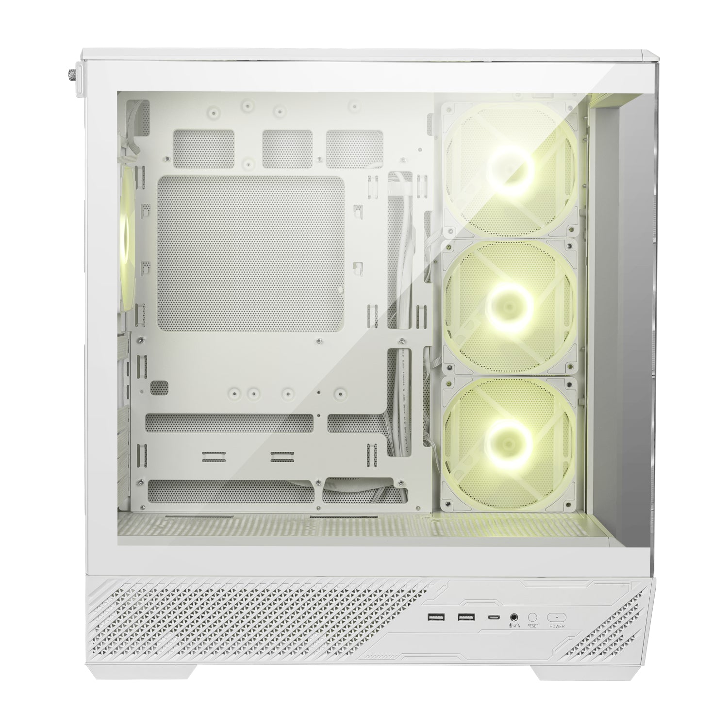 MSI MAG PANO 130R PZ ATX Gaming Chassis - White - Stellar Technologies