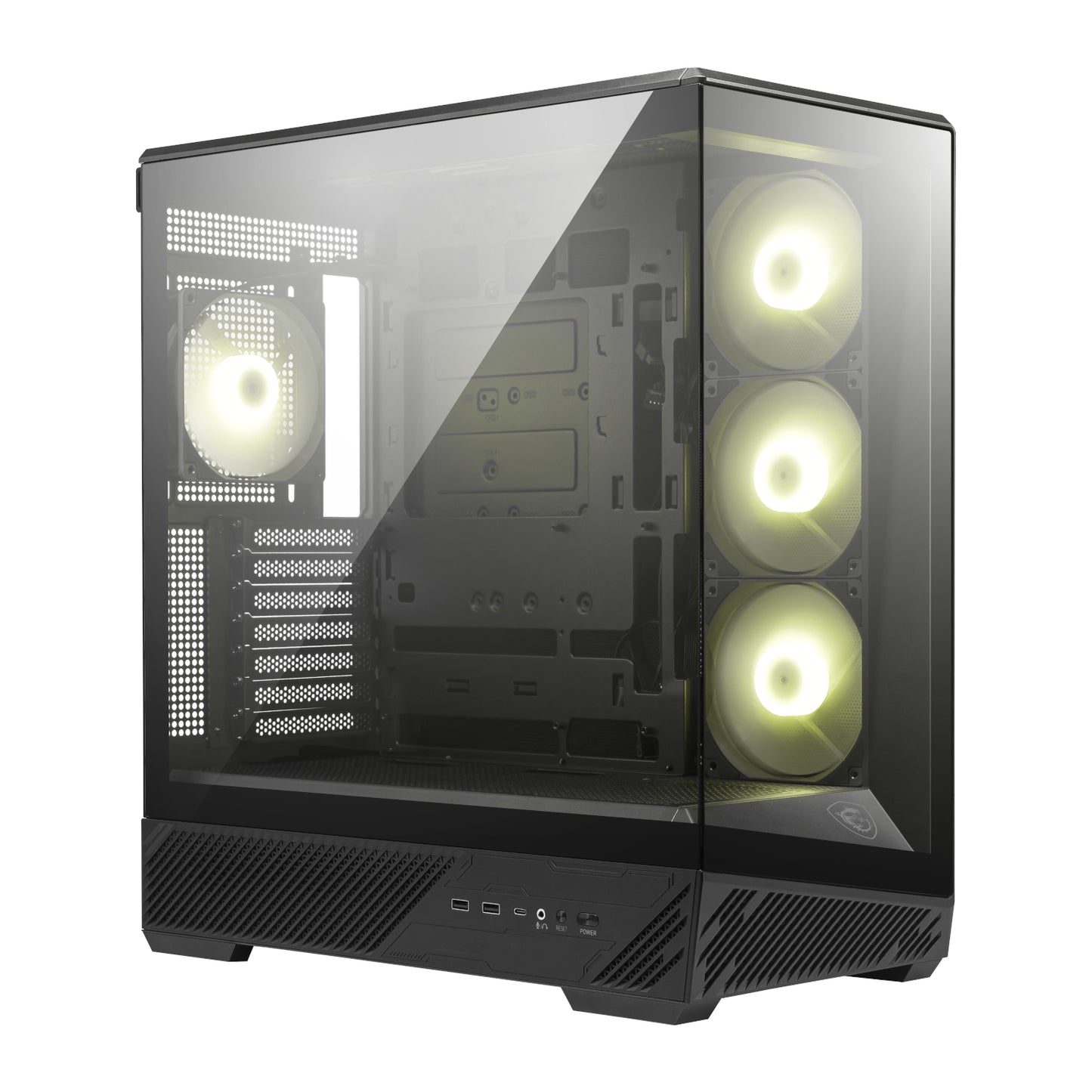 MSI MAG PANO 130R PZ ATX Gaming Chassis - Black - Stellar Technologies
