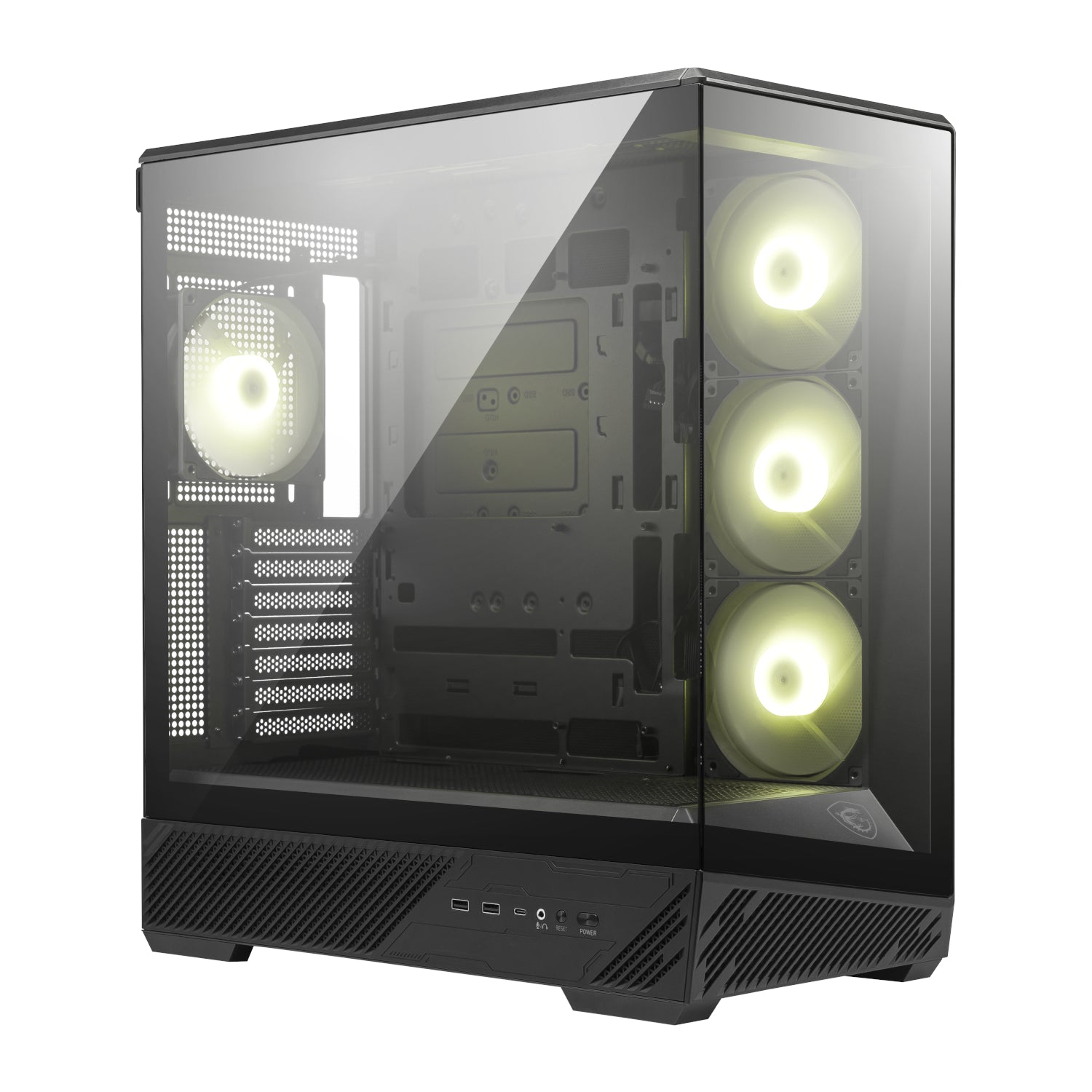 MSI MAG PANO 130R PZ ATX Gaming Chassis - Black - Stellar Technologies