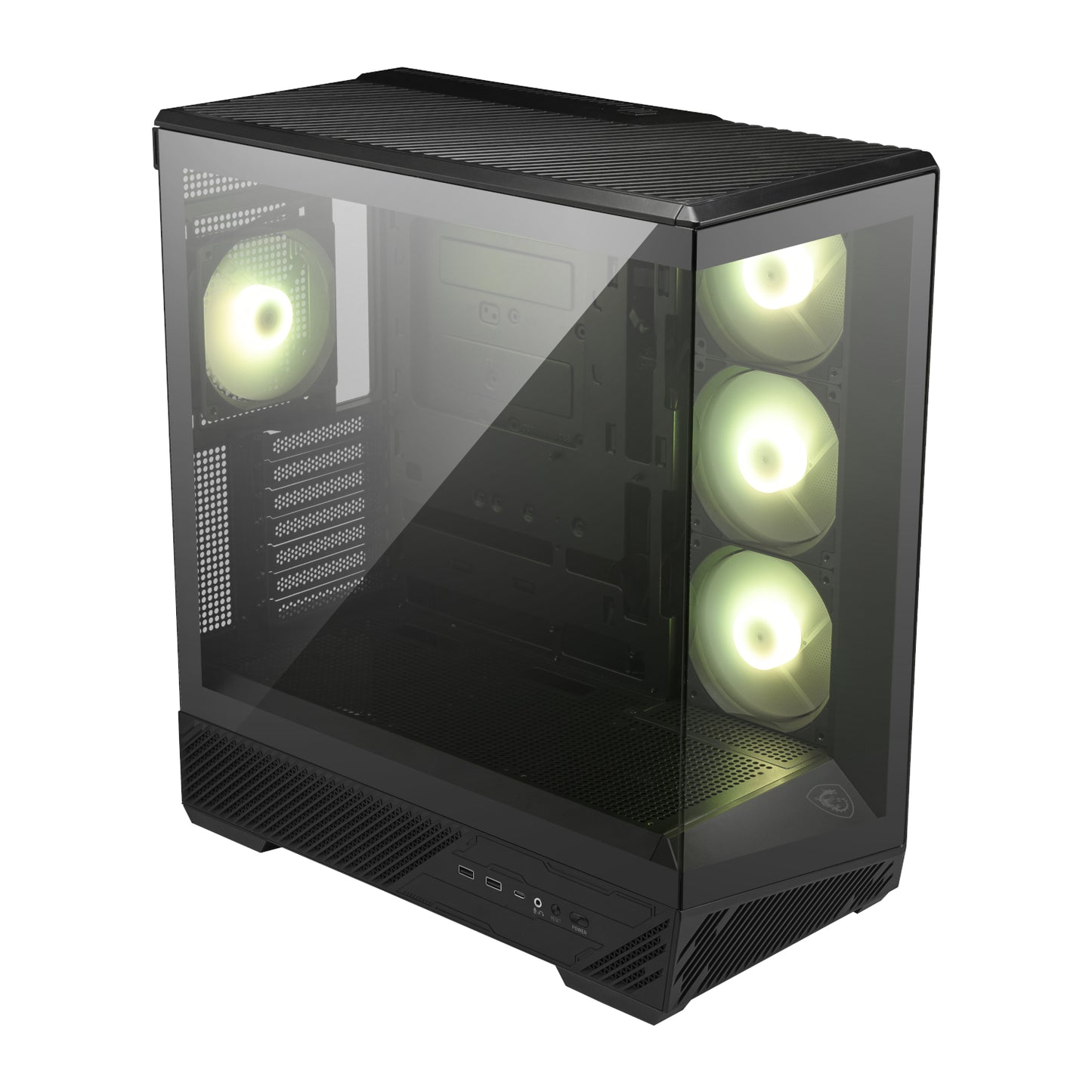 MSI MAG PANO 130R PZ ATX Gaming Chassis - Black - Stellar Technologies