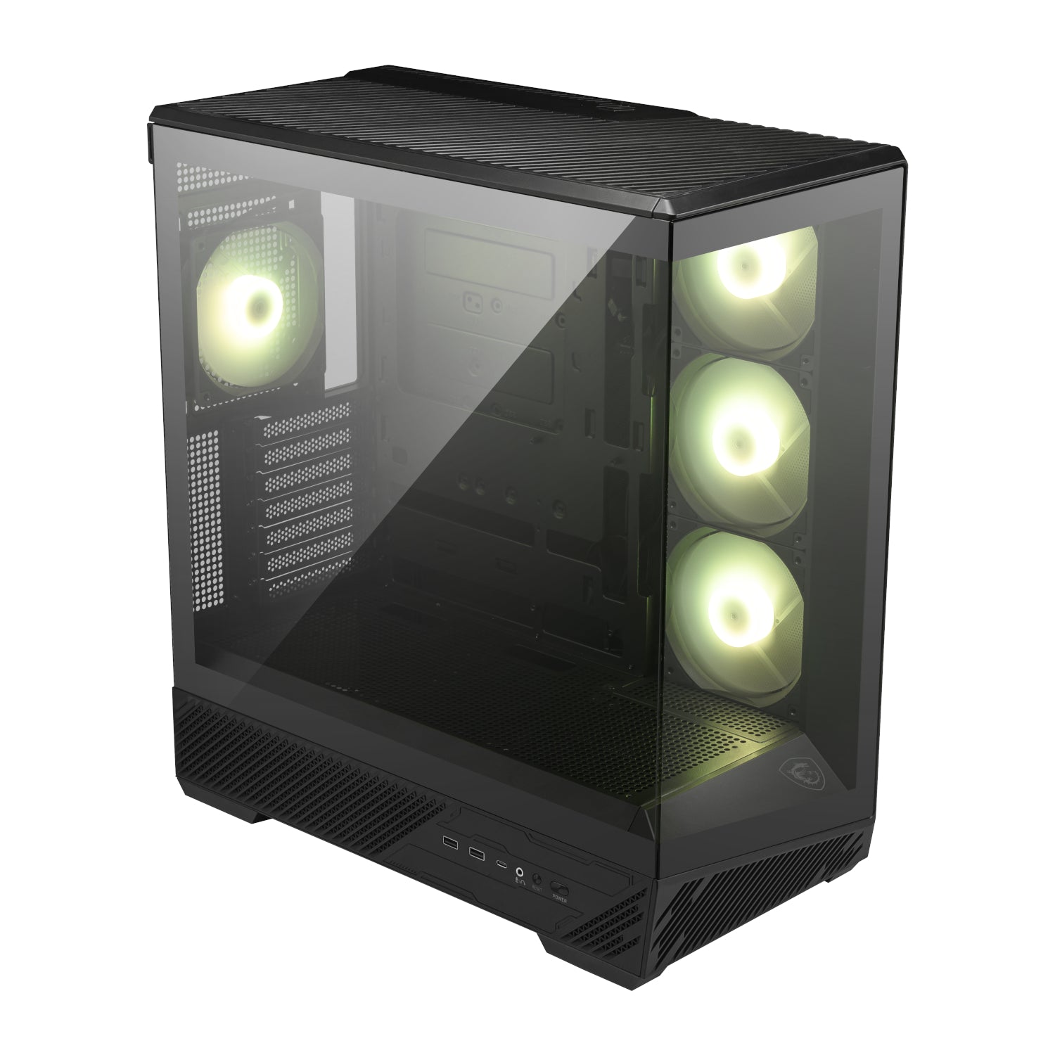 MSI MAG PANO 130R PZ ATX Gaming Chassis - Black - Stellar Technologies