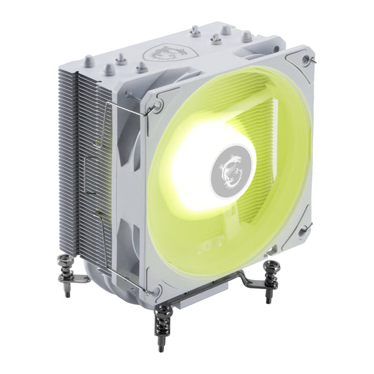 MSI MAG Corefrozr AA13 120mm CPU Air Cooler - White - Stellar Technologies