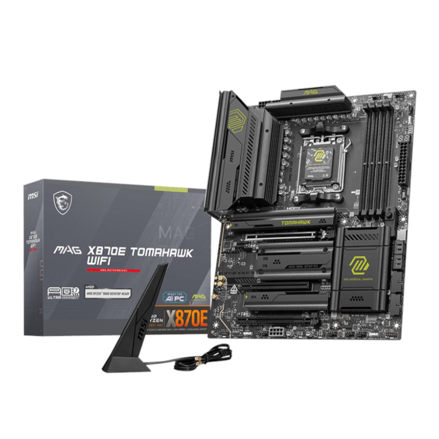 MSI MAG X870E TOMAHAWK WIFI AM5 ATX DDR5 Gaming Motherboard - Stellar Technologies