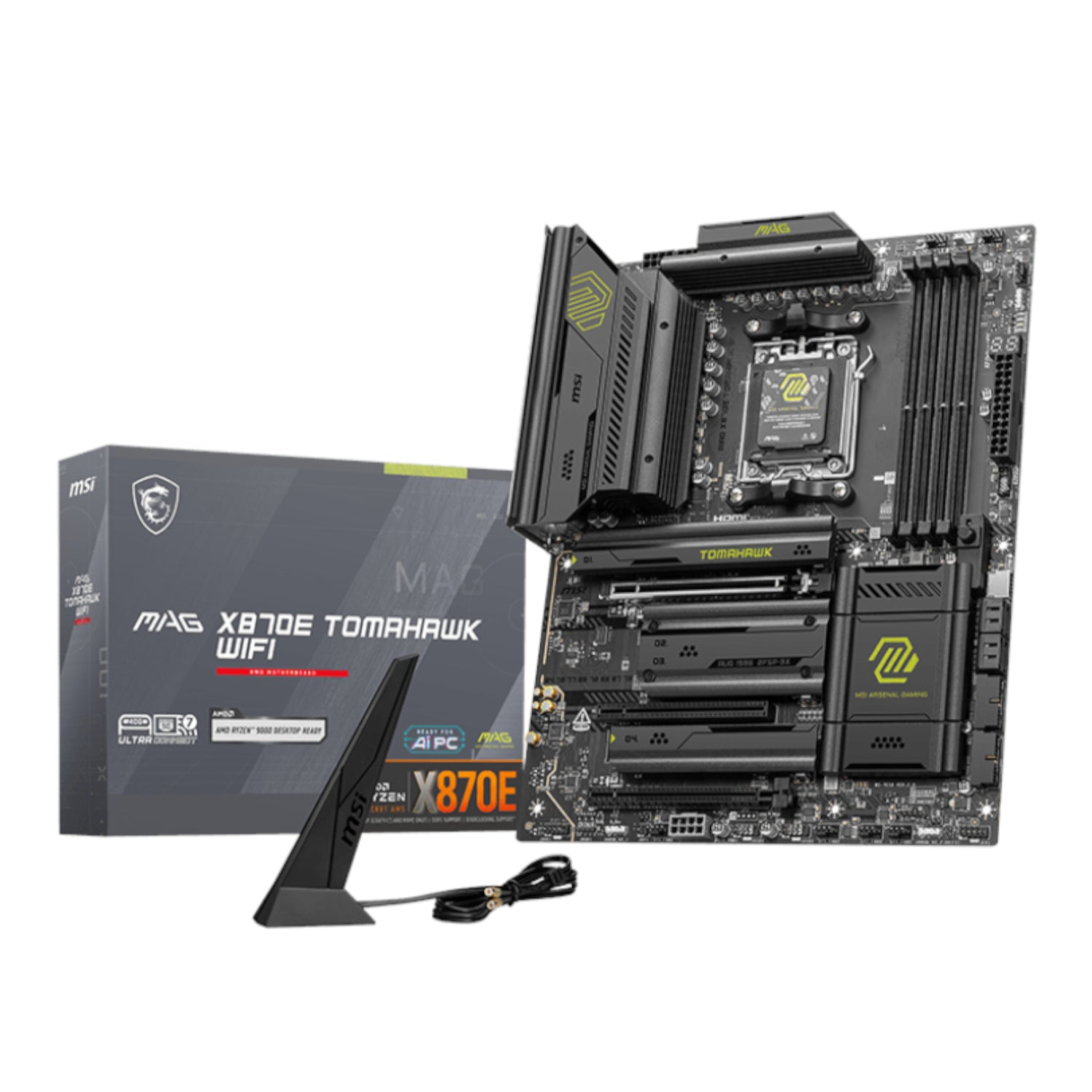 MSI MAG X870E TOMAHAWK WIFI AM5 ATX DDR5 Gaming Motherboard - Stellar Technologies