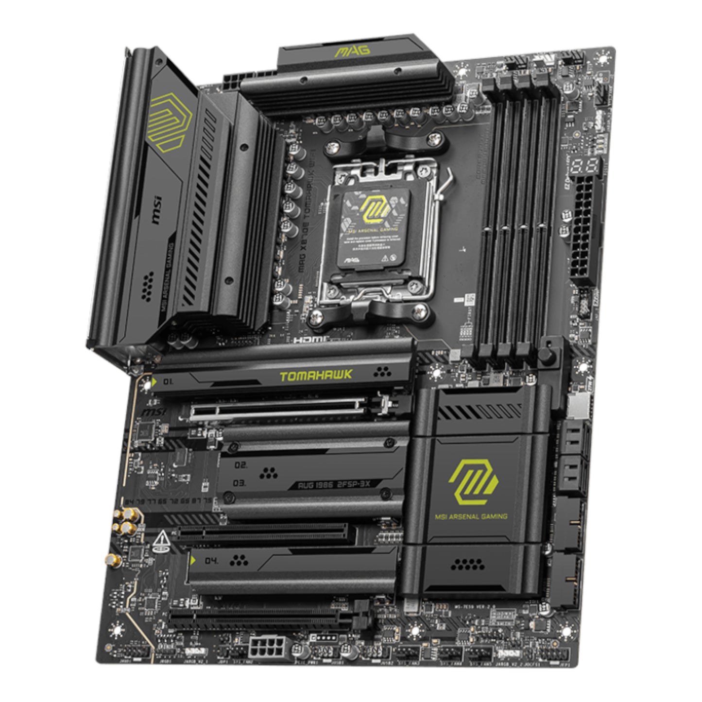 MSI MAG X870E TOMAHAWK WIFI AM5 ATX DDR5 Gaming Motherboard - Stellar Technologies