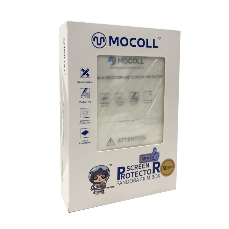 Mocoll Recovery Film Screen Protector Pandora Film Box 50 Pack - Clear - Stellar Technologies