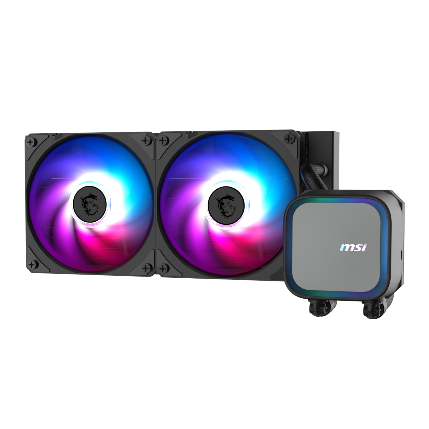 MSI MAG Coreliquid A13 240 AIO Liquid CPU Cooler - Black - Stellar Technologies