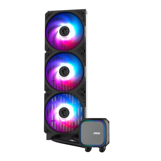 MSI MAG Coreliquid A13 360 AIO Liquid CPU Cooler - Black - Stellar Technologies