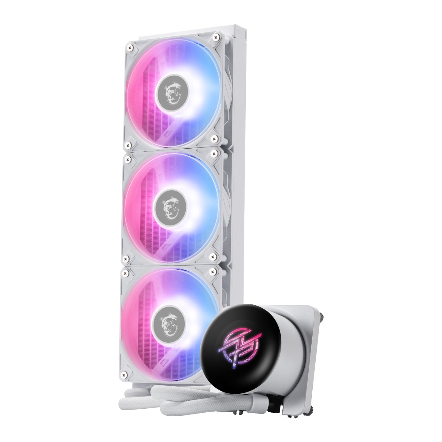 MSI MPG Coreliquid P13 360 AIO Liquid CPU Cooler - White - Stellar Technologies