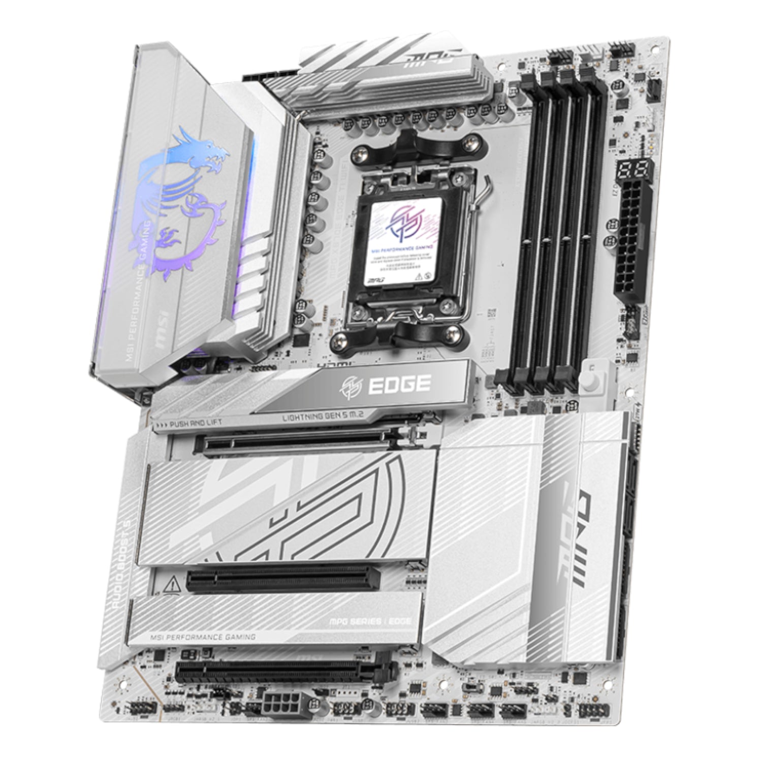MSI MPG X870E EDGE TI WIFI AM5 ATX DDR5 Gaming Motherboard - Stellar Technologies
