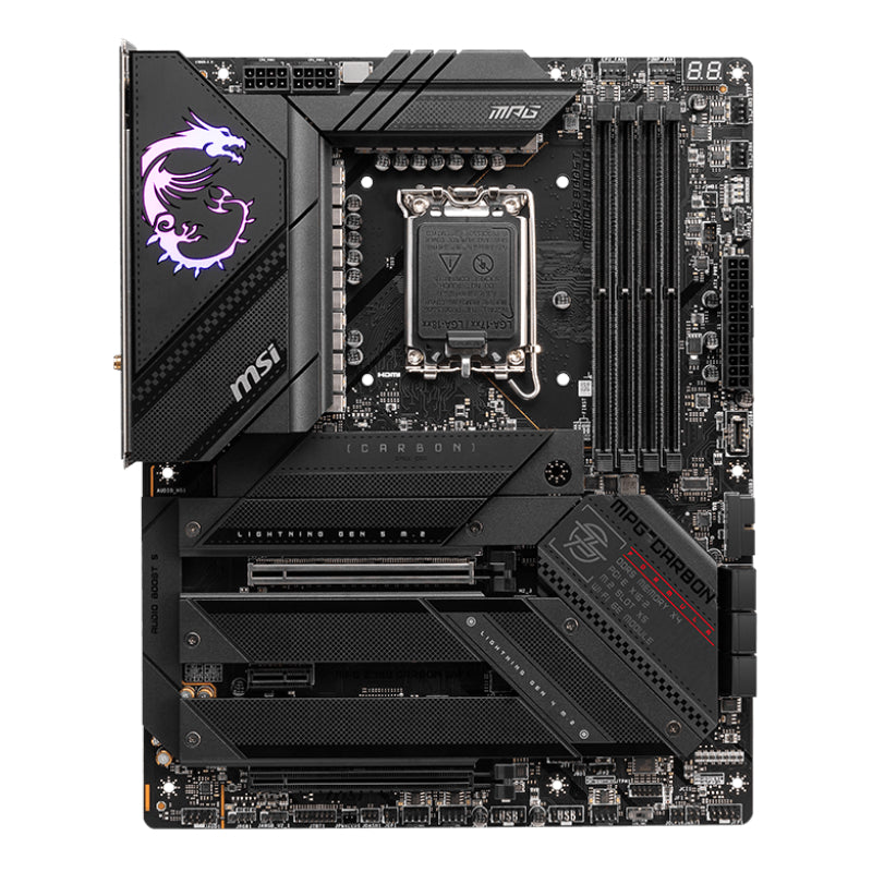 MSI MPG Z790 CARBON WIFI DDR5 LGA1700 ATX Gaming Motherboard - image 2