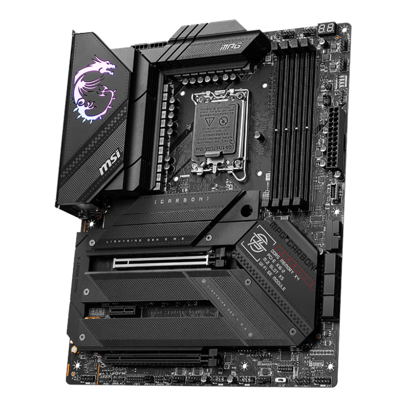 MSI MPG Z790 CARBON WIFI DDR5 LGA1700 ATX Gaming Motherboard - image 4