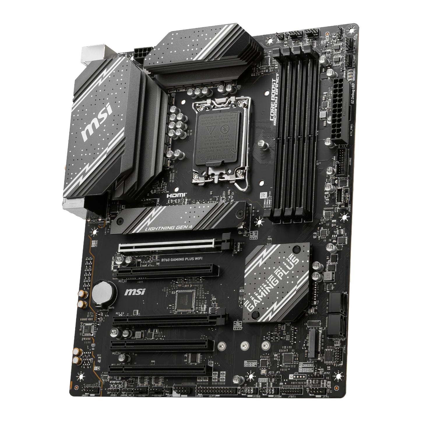 MSI B760 GAMING PLUS WIFI DDR5 LGA1700 ATX Motherboard - Stellar Technologies