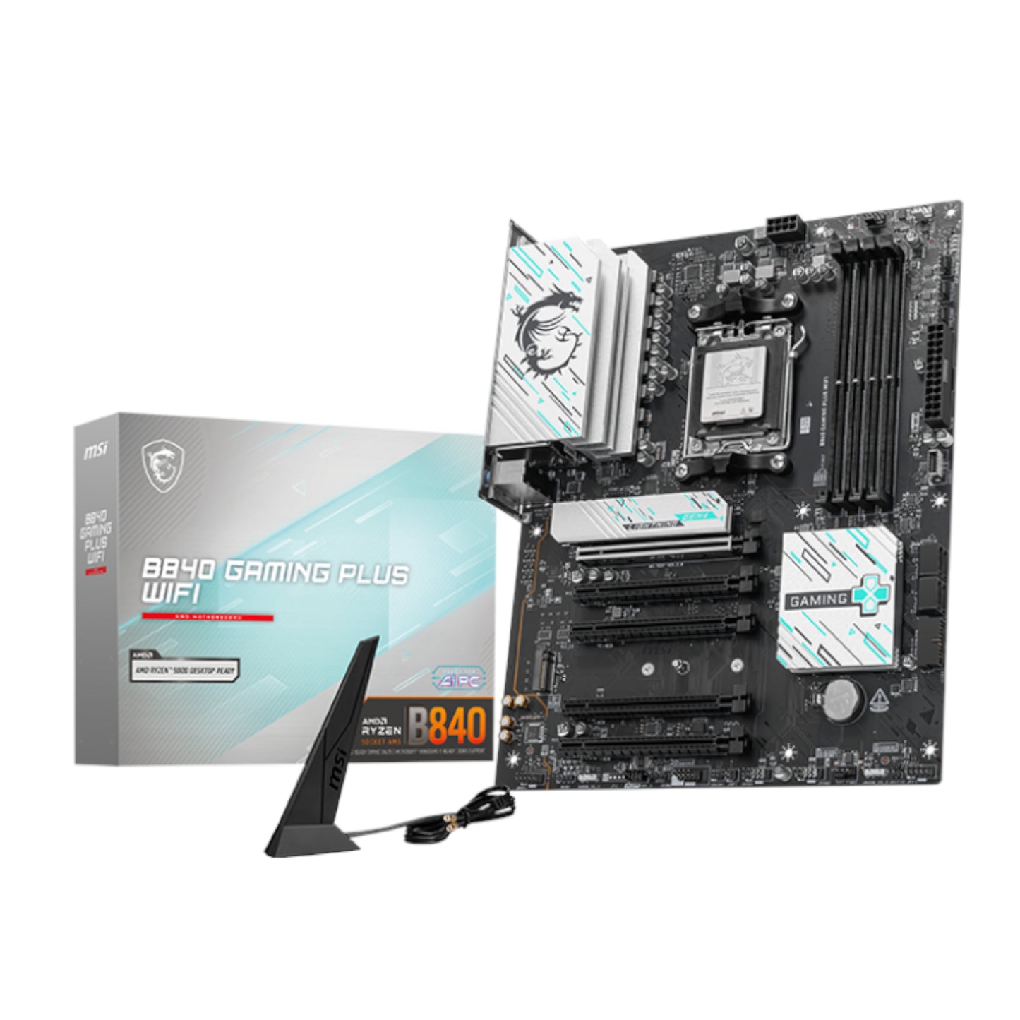 MSI B840 GAMING PLUS WIFI AM5 ATX Gaming Motherboard - Stellar Technologies
