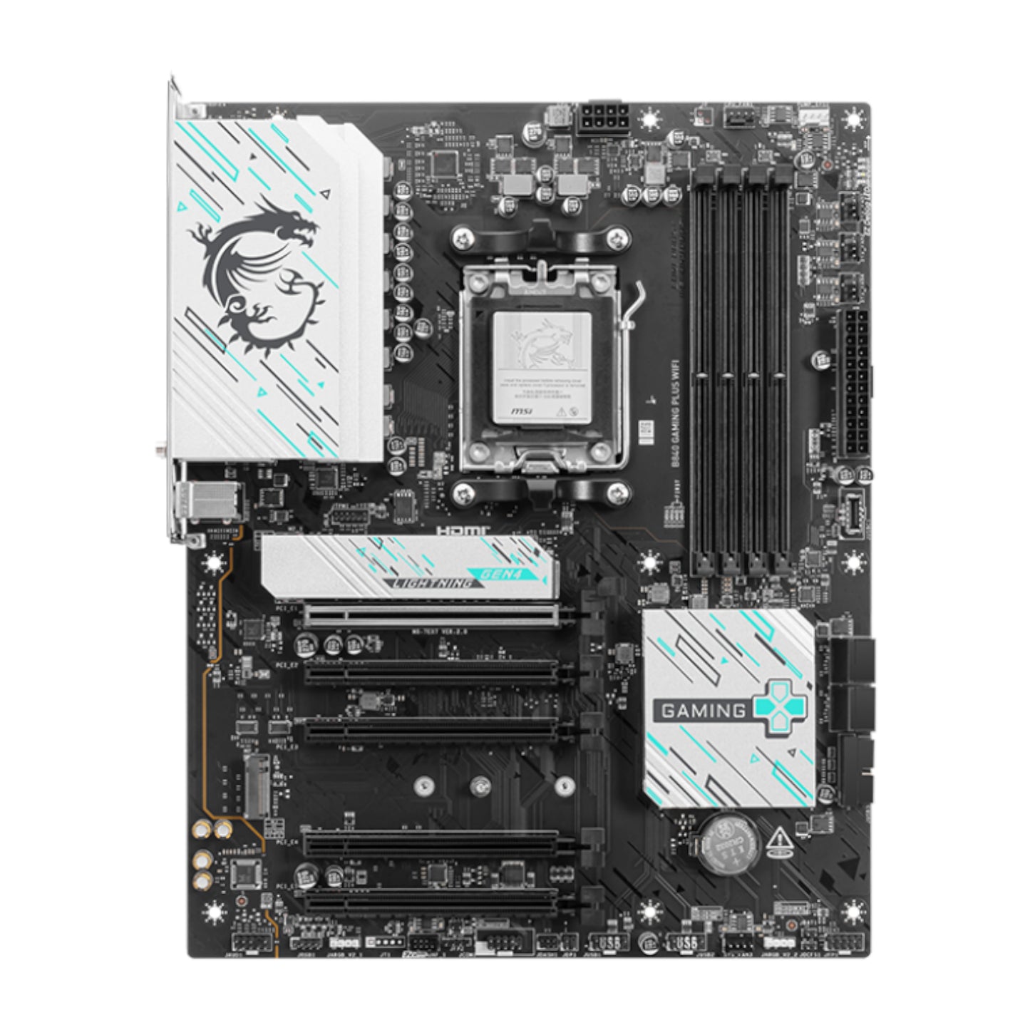 MSI B840 GAMING PLUS WIFI AM5 ATX Gaming Motherboard - Stellar Technologies