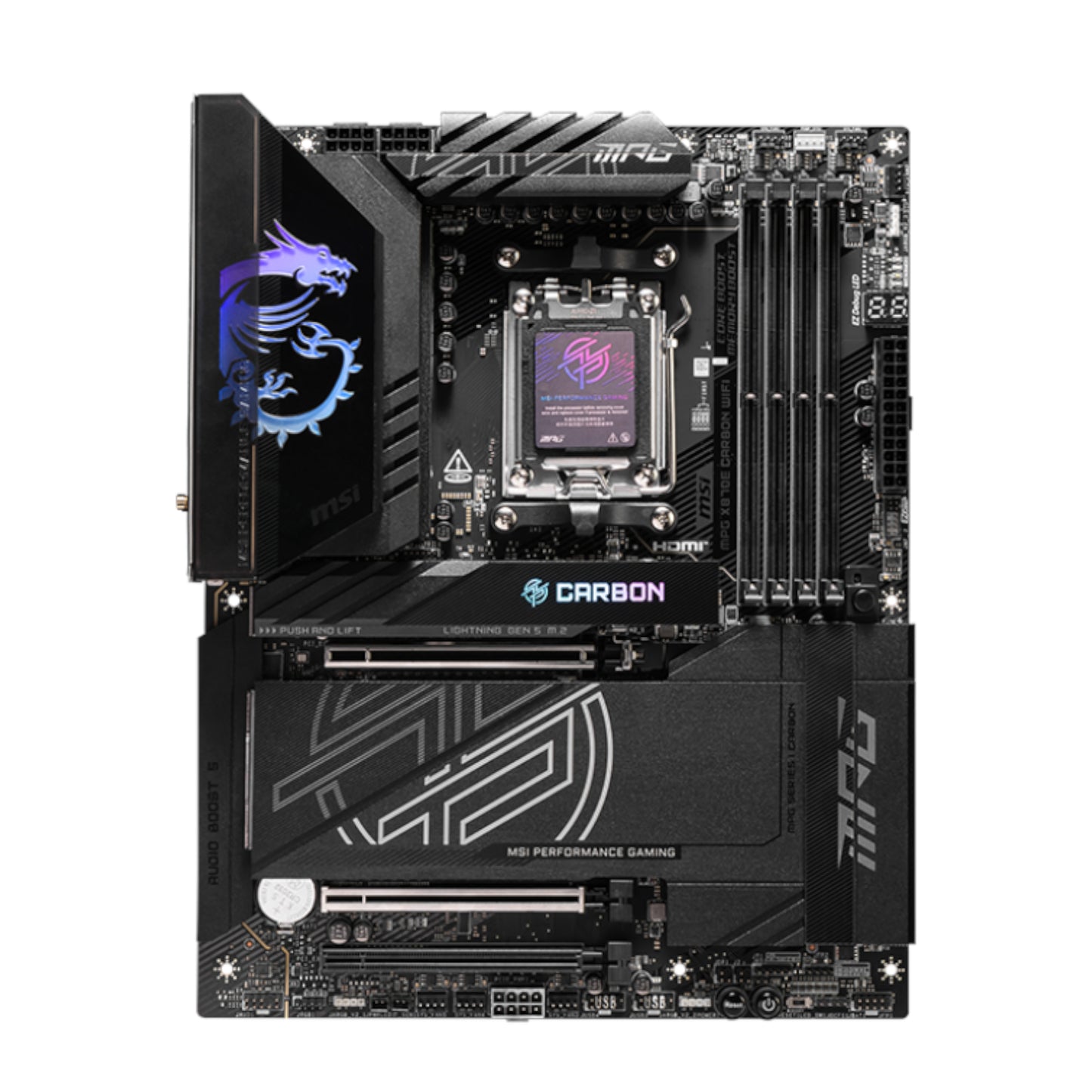 MSI MAG X870E CARBON WIFI ATX Motherboard - Stellar Technologies