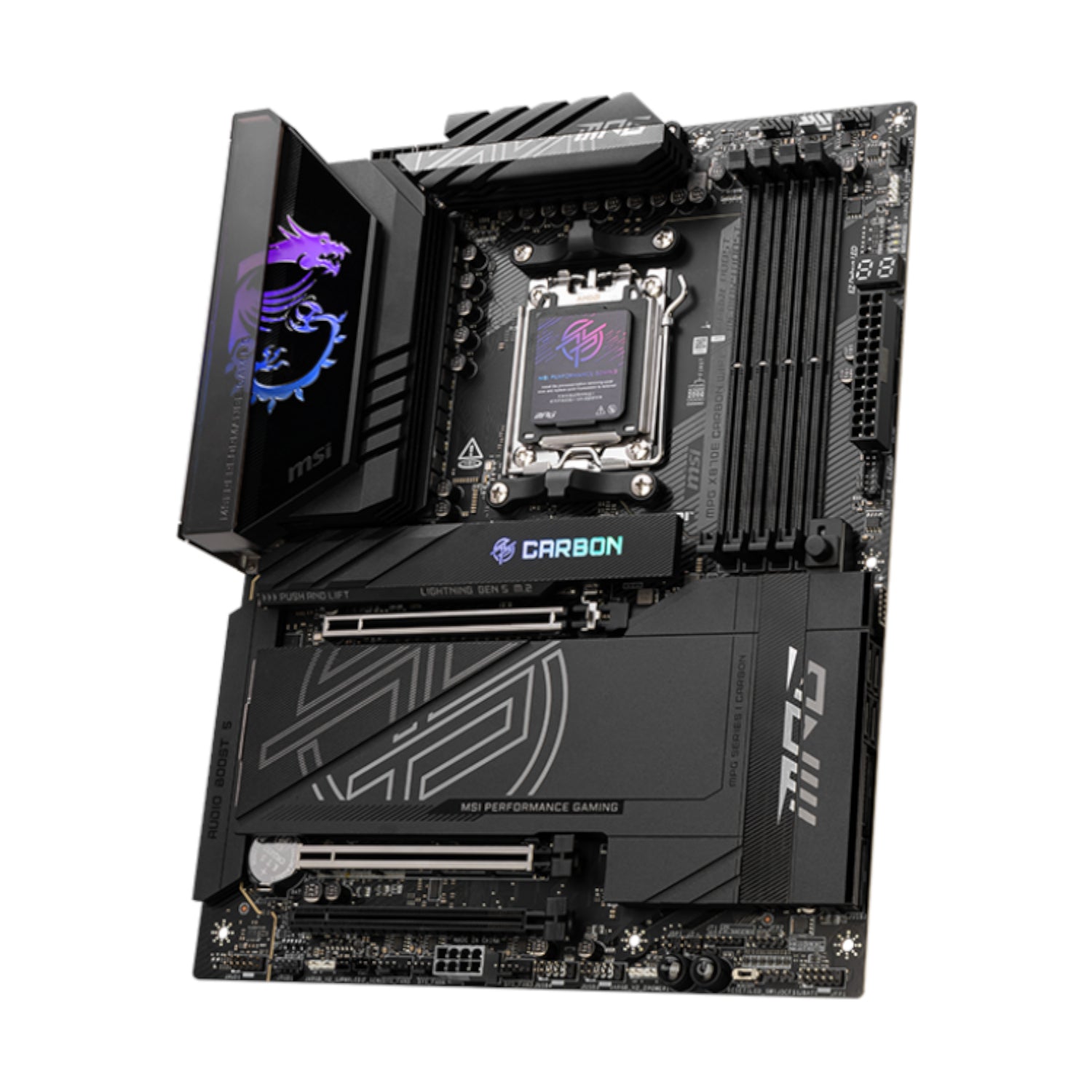 MSI MAG X870E CARBON WIFI ATX Motherboard - Stellar Technologies