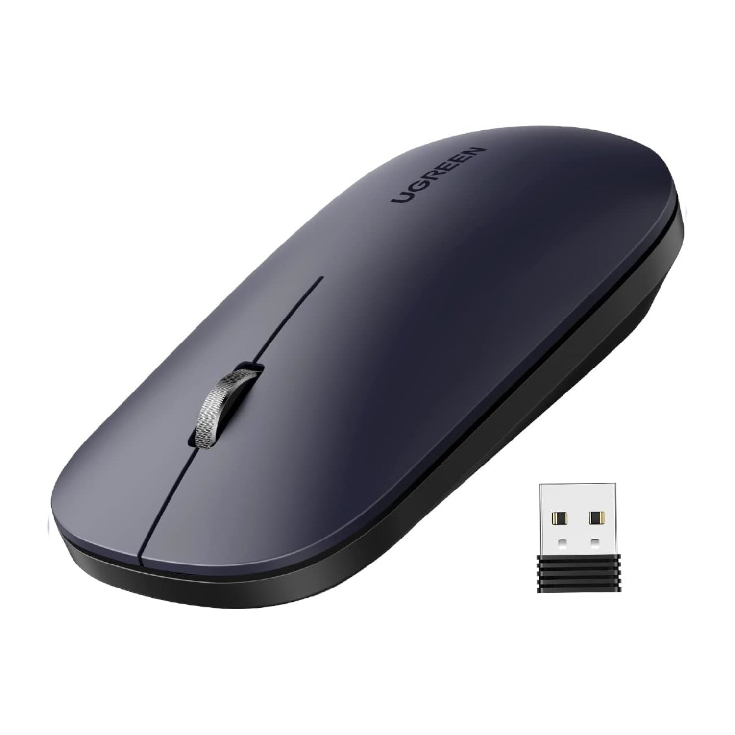 UGREEN Portable 2.4GHz Wireless Mouse - Black - Stellar Technologies