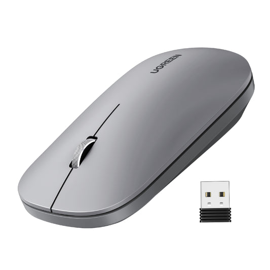 UGREEN Portable 2.4GHz Wireless Mouse - Grey - Stellar Technologies