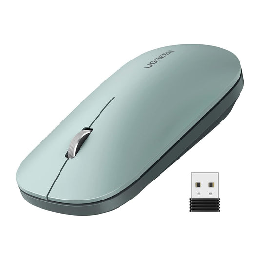 UGREEN Portable 2.4GHz Wireless Mouse - Green - Stellar Technologies