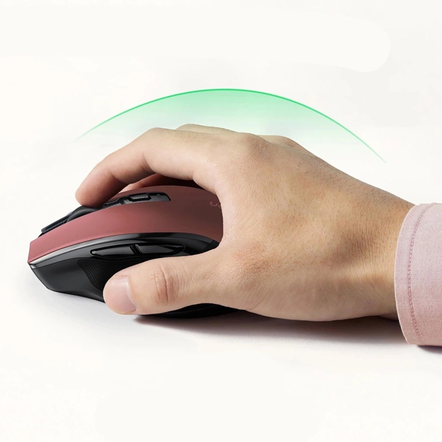 UGREEN MU006 2.4GHz Wireless Optical Mouse - Red - Stellar Technologies