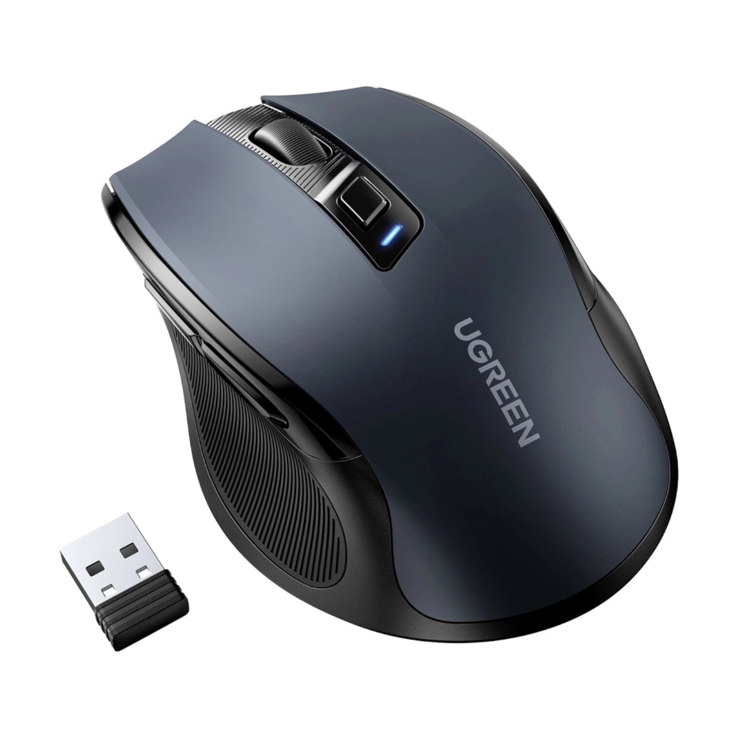 UGREEN MU006 2.4GHz Wireless Optical Mouse - Black - Stellar Technologies