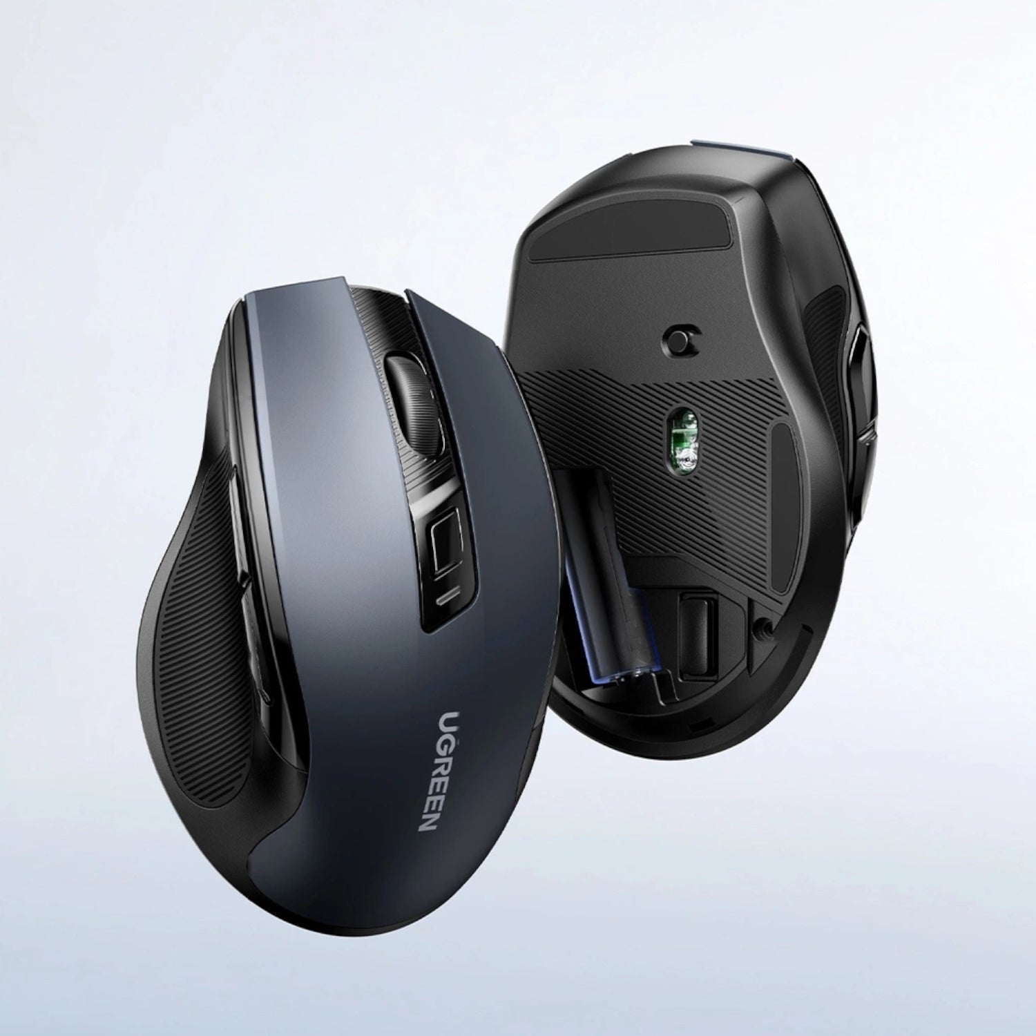 UGREEN MU006 2.4GHz Wireless Optical Mouse - Black - Stellar Technologies