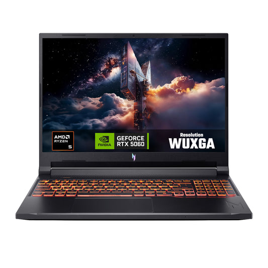 Acer NITRO V 16 Gaming Laptop 16″ / AMD Ryzen 5 / 16GB /1TB / RTX 5060 8GB / Windows 11 Home