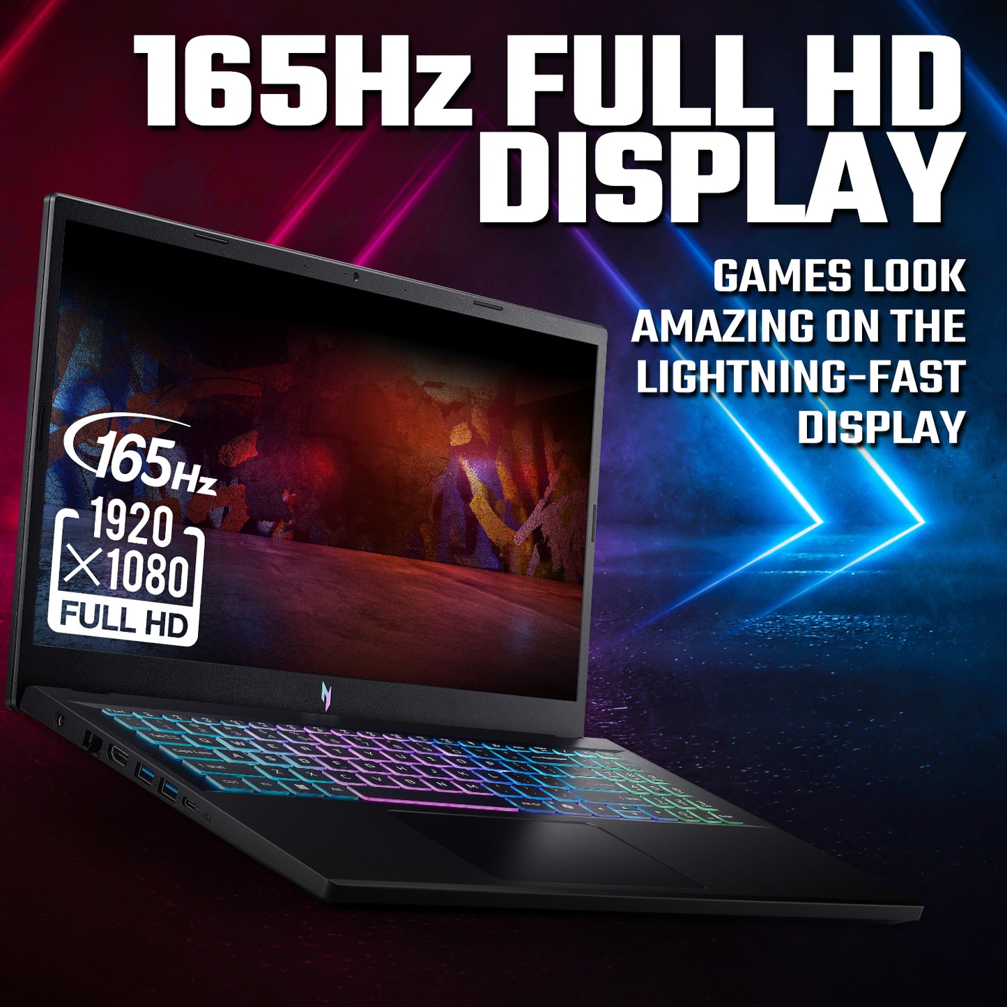 Acer NITRO V 15 Gaming Laptop 15.6" | AMD Ryzen 7 | 16GB | 512GB | RTX 5050 8GB | Windows 11 Home