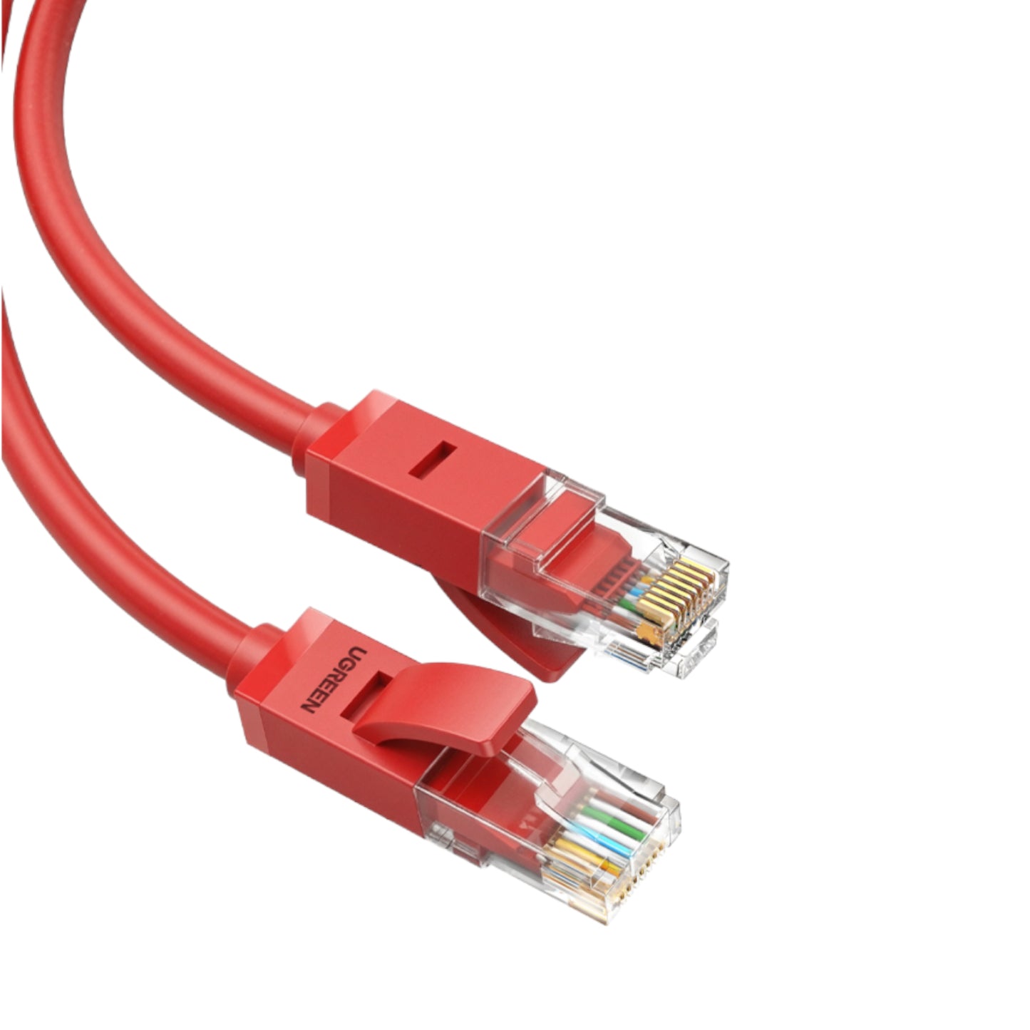 UGREEN RJ45 CAT6 Ethernet 0.5m LAN Network Cable -Red (1Gbps, 250MHz) - Stellar Technologies