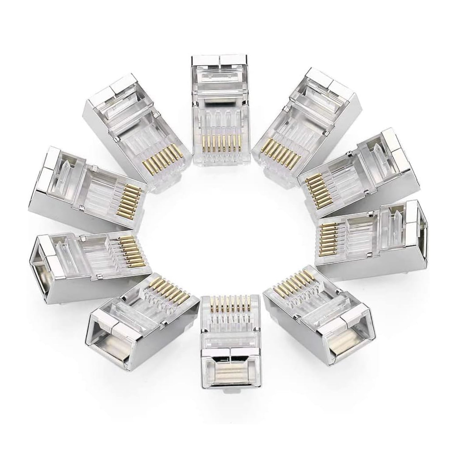 UGREEN CAT6 FTP RJ45 Modular Plugs 10 Pack - Stellar Technologies