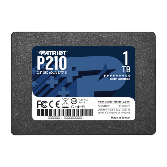 Patriot P210 1TB 2.5 Inch SATAIII SSD - Stellar Technologies