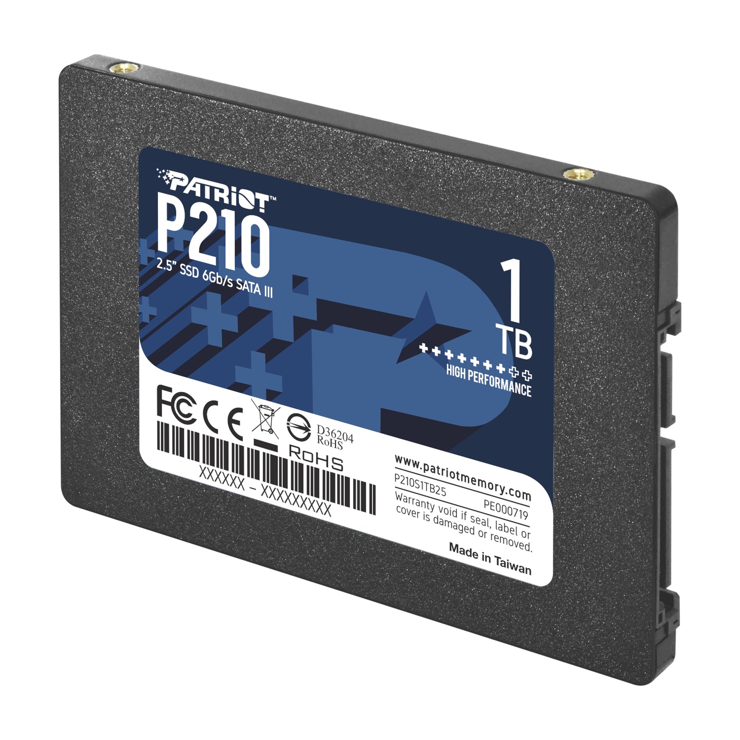 Patriot P210 1TB 2.5 Inch SATAIII SSD - Stellar Technologies